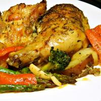 Book Club Herb Roasted Chicken and Vegetables image