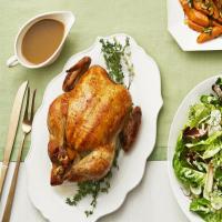 Roast Chicken with Spring Vegetable Gravy image