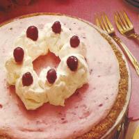 Frozen Cranberry Velvet Pie image