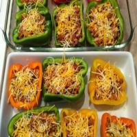 Tri-Color Stuffed Peppers_image