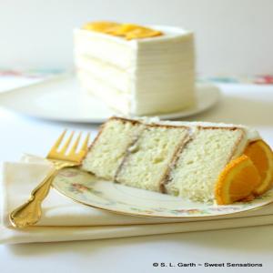 Yellow Sponge Cake With Early Grey Pastry Cream image