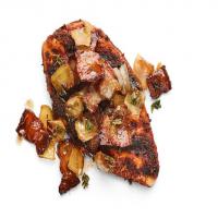 Barbecue Chicken with Onion-Bacon Jam image