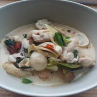 Coconut Soup With Chicken, Galanga Root : Tom Kha Kai image
