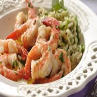 Shrimp Scampi with Rice image