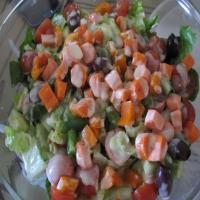 Salad Greens with Tangy Lemon Dressing image