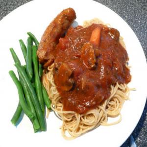Mama's Spaghetti Sauce With Italian Sausage_image