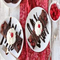 Chocolate-Cherry Crepes image