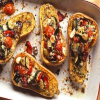 Roasted butternut squash with goat's cheese_image