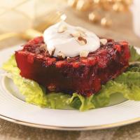 Spiced Cranberry-Chutney Gelatin Salad image