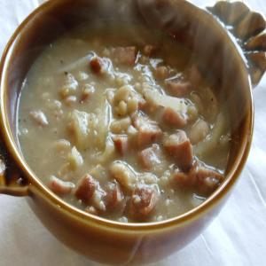Super Easy Kielbasa Bean Soup image