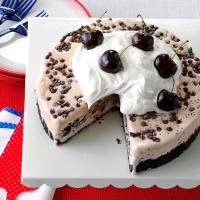 Chocolate-Cherry Ice Cream Cake_image
