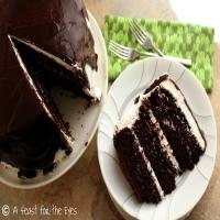 Guinness Chocolate Cake with Italian Meringue & Belgian Ganache Recipe - (4.4/5) image
