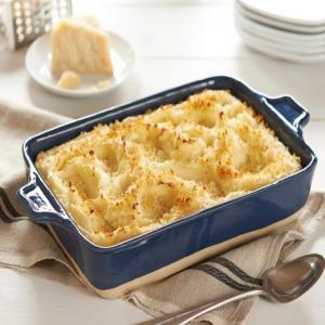 Creamy Mashed Potatoes with a Crunchy Parmesan Crust image