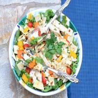 Fattoush Salad with Grilled Chicken image