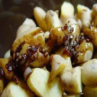 New Potatoes With Balsamic and Shallot Butter_image