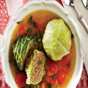 Meat-Stuffed Cabbage Cakes_image