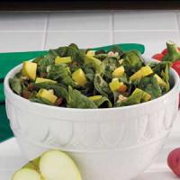 Apple-Raisin Spinach Salad_image