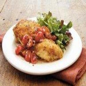 Chicken Milanese with Fresh Tomato Sauce_image