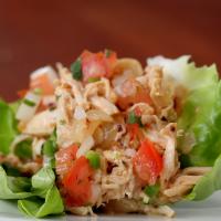 Creamy Chipotle Chicken Lettuce Cups Recipe by Tasty image