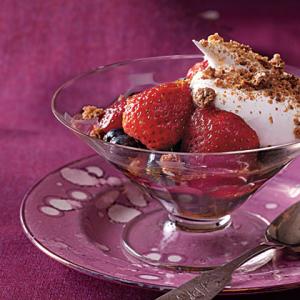 Champagne Soaked Berries with Whipped Cream Recipe - (4.5/5)_image