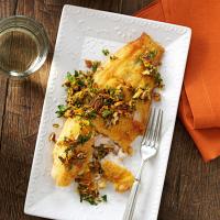 Pan-Fried Catfish with Spicy Pecan Gremolata image