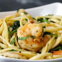 One-Pot Lemon Garlic Shrimp Pasta Recipe by Tasty_image