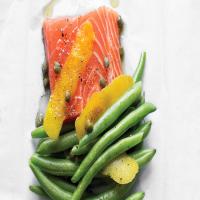 Salmon with Green Beans and Lemon Zest_image