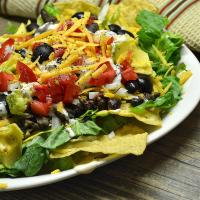 Easy Black Bean Taco Salad_image