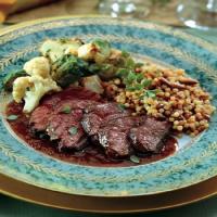 Muscovy Duck Breasts with Pomegranate-Wine Sauce_image
