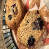 Golden Blueberry Muffins_image