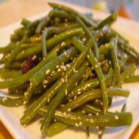 Green Beans With Sun-Dried Tomatoes and Almonds image