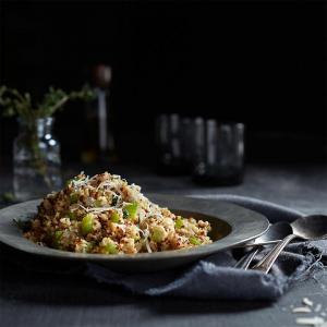 Sprouted Quinoa Savory Pilaf image