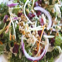 Trader Joe's Kale and Broccoli Slaw Salad with Chicken Copycat Recipe - (3.9/5) image