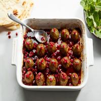 Pistachio and Pomegranate Meatballs (Kufteh-Ye Pesteh-o Anar) image