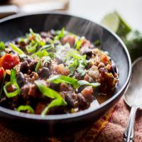 Black Bean-Chorizo Stew image