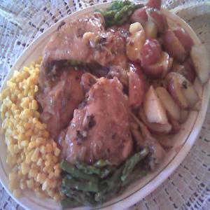 Homestyle Chicken and Corn image