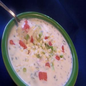 Red Potato Soup With Roquefort_image