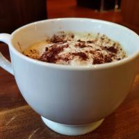 Almond milk cappuccino (no added sugar)_image
