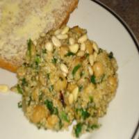 Quinoa With Chickpeas and Spinach image