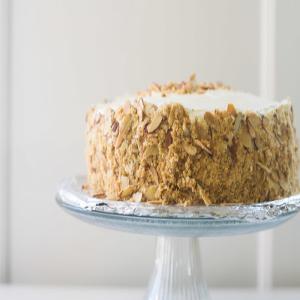 Burnt Almond Torte Cake - The Little Ferraro Kitchen_image