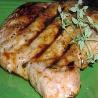 Grilled Pork Cutlets With Maple Chipotle Glaze image