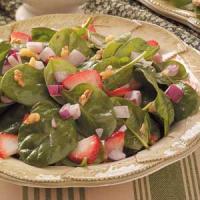 Strawberry-Bacon Spinach Salad image