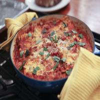 Chicken Sausage and Artichoke Skillet Lasagna image