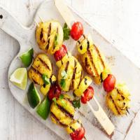 Curried Scallop Kebabs with Squash image