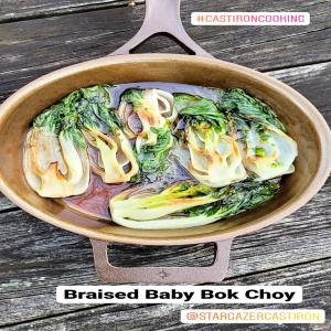 Braised Baby Bok Choy_image