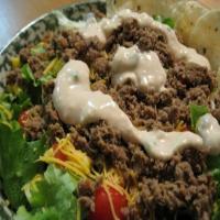 Southwestern Caesar Salad With Creamy Chipotle Dressing image