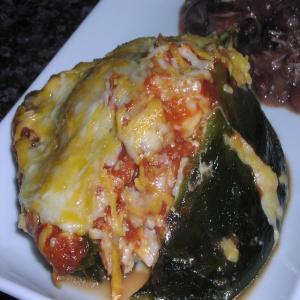 Chicken Stuffed Chiles (Poblano Peppers) image