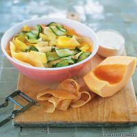 Cucumber, Cantaloupe, and Squash Salad_image