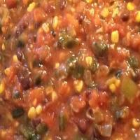 Homemade Corn and Black Bean Salsa_image