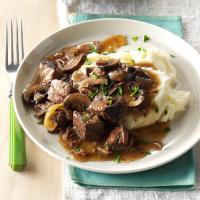 Slow-Cooked Beef Tips image